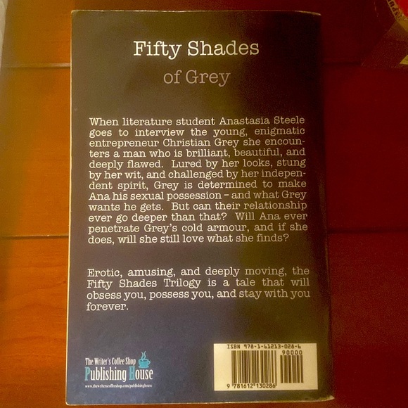 50 Shades of Grey Book -Like New - Picture 2 of 2